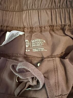 Mondetta Brown Drawstring Casual Shorts